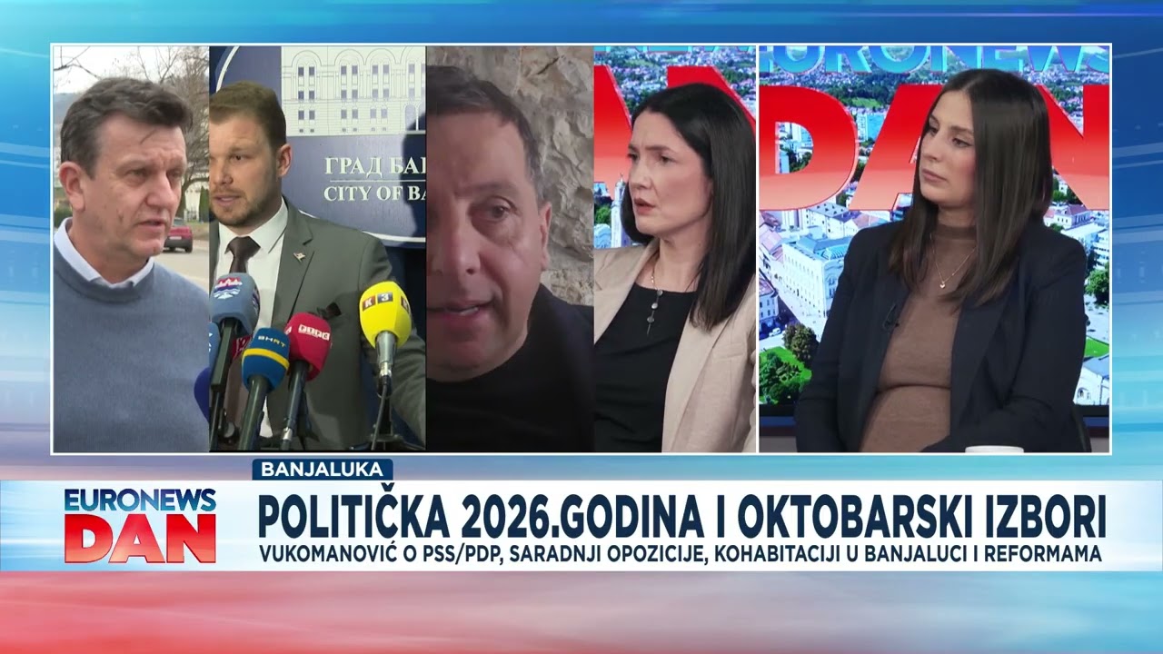 Vukomanović za Euronews: SNSD odlazi u političku prošlost, PSS ne ugrožava PDP