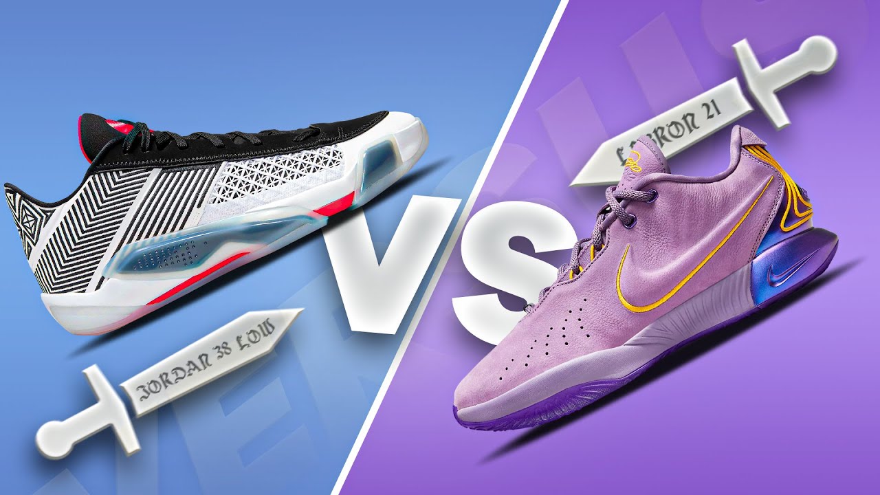 JORDAN 38 LOW VS NIKE LEBRON 21