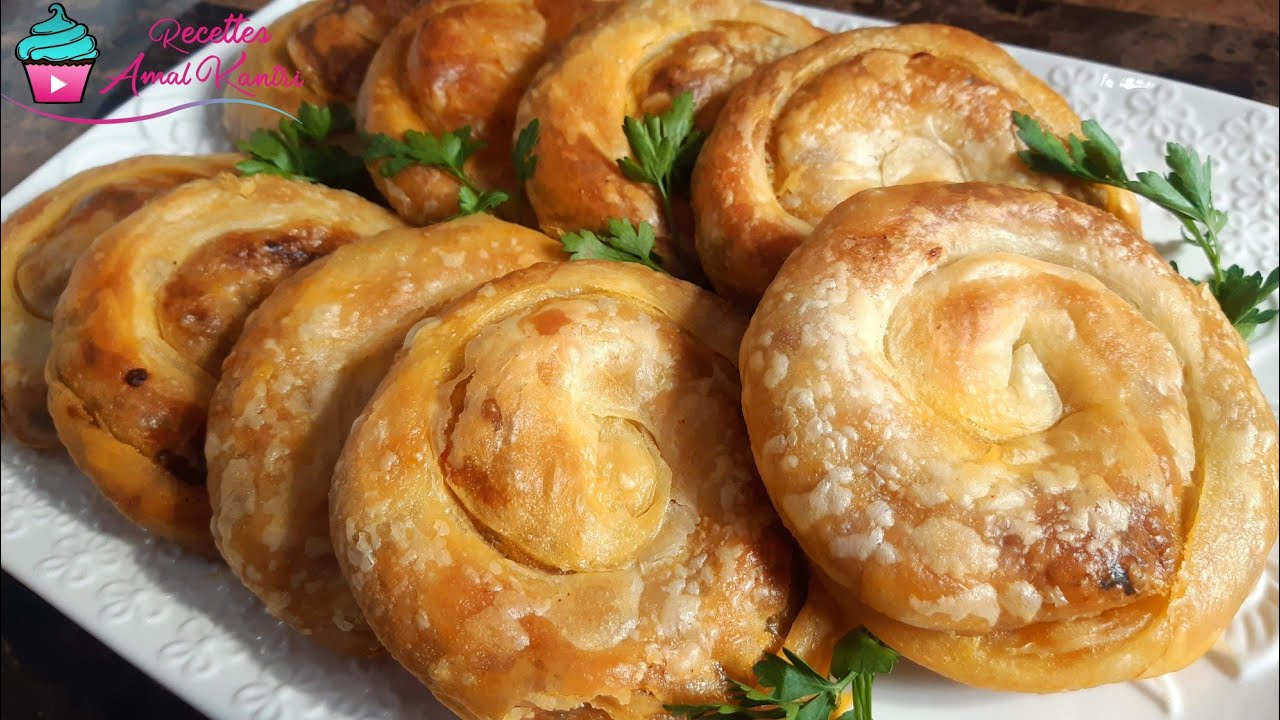 متحتاجش لا ورقة بسطيلة ولا فيلو عجين راائع غير بمكونين وحشوة خطيييرة مختلفة ولذيذة بزاف