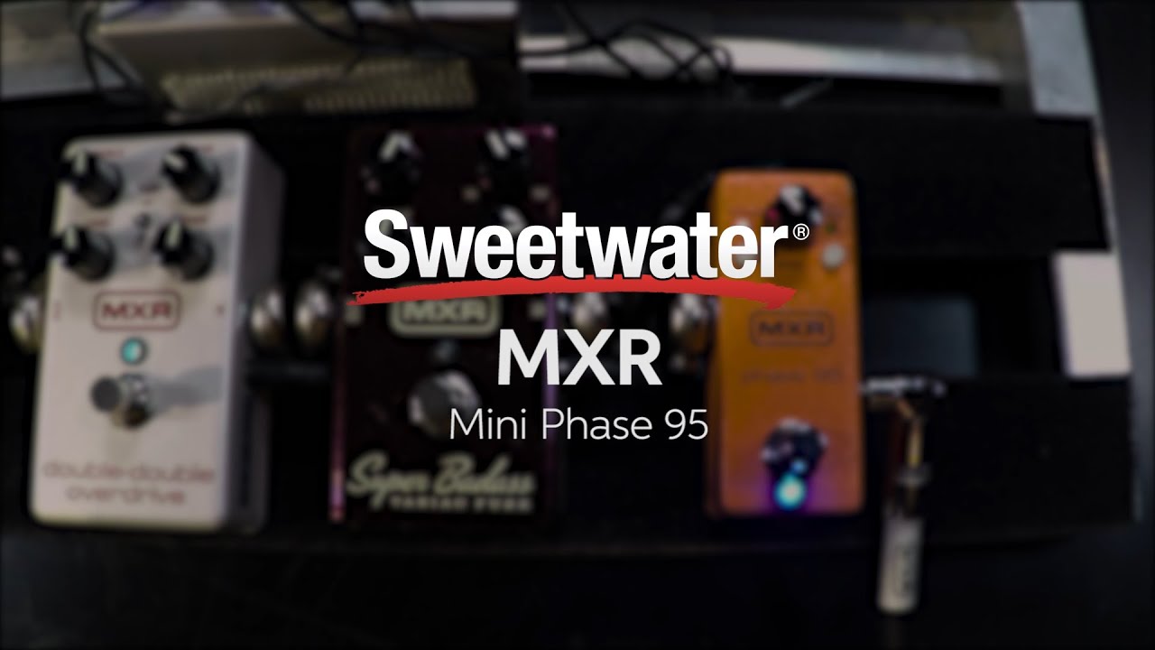 MXR Mini Phase 95 Phaser Pedal Demo