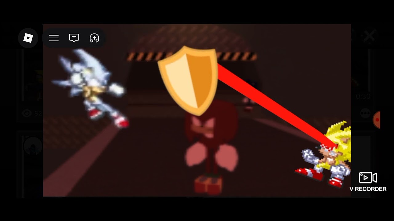 The sonic vs plushy faker series