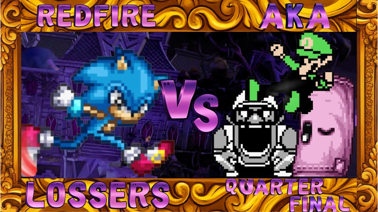 Ghost Hunter Smash 8 - RedFire (Sonic) Vs Aka (SB, Wario, Luigi) - Lossers Quarter-Final 