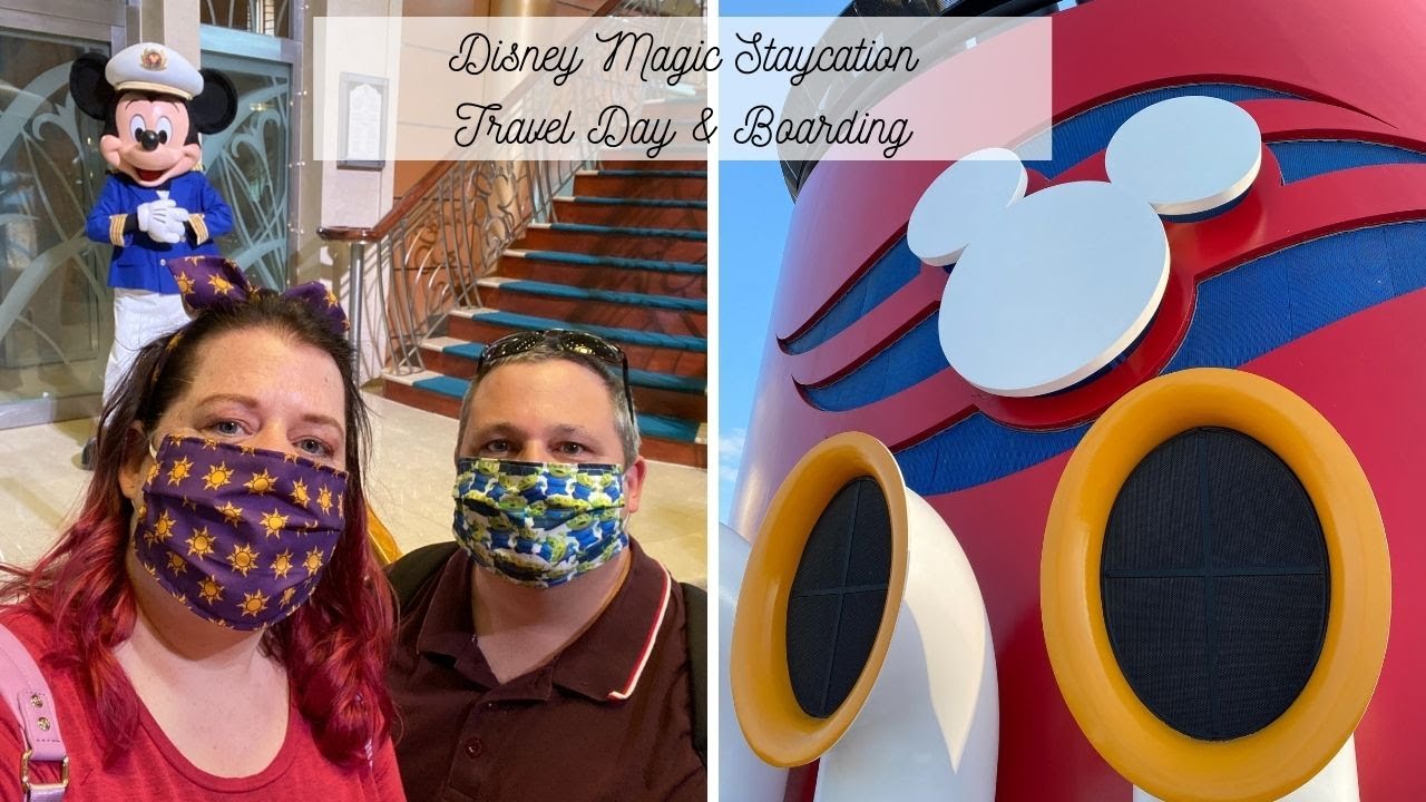 Disney Magic at Sea Staycation - Travel Day & Embarkation