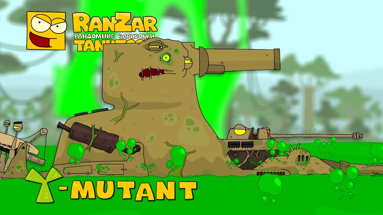 Y-Mutant RanZar Tanktoon Cartoon about tanks