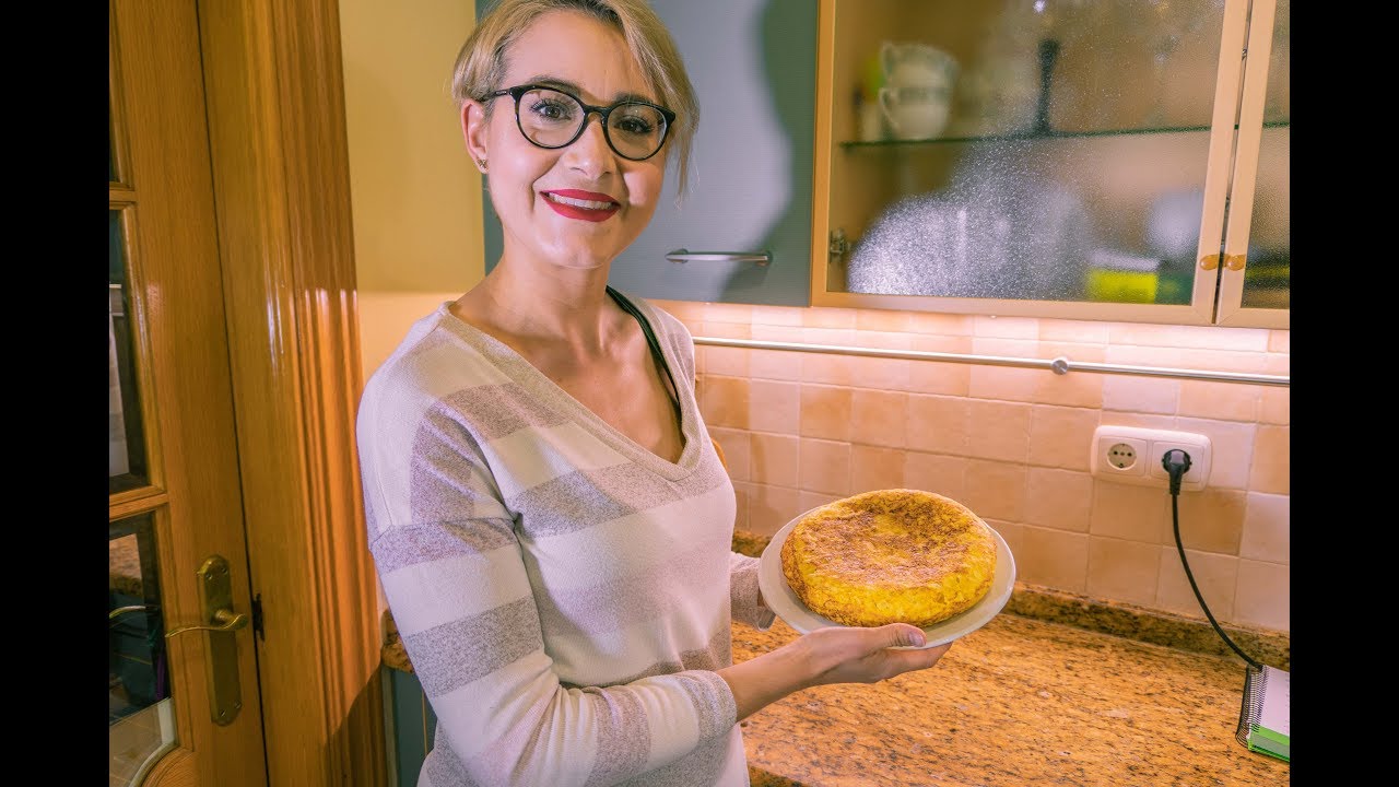 Tortilla de patatas saludable thermomix