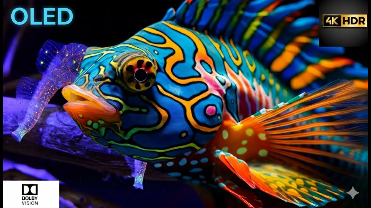 Explore The Ocean's Depth in  4K HDR 10 + | Dolby Vision Demo | OLED / QLED Demo Test