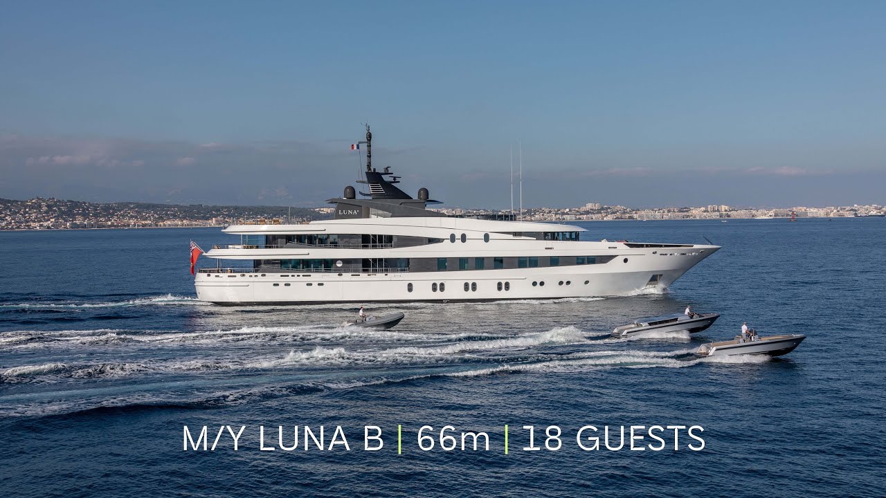 M/Y LUNA B AVAILABLE FOR SALE & CHARTER