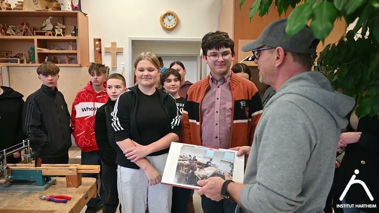 Besuch der Mittelschule Alkoven in der FA Handwerk