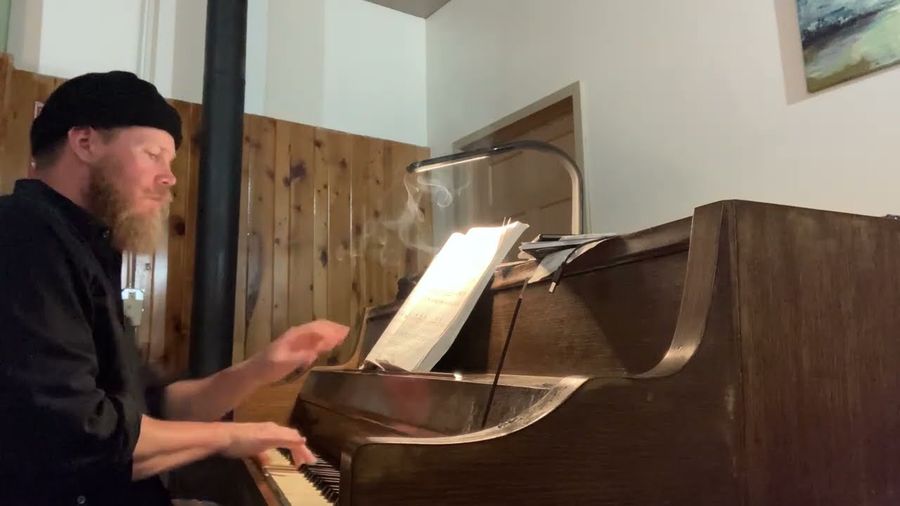 L'accordeoniste - The Accordionist - Trad. French Chanson Song - Piano Cover - Edith Piaf