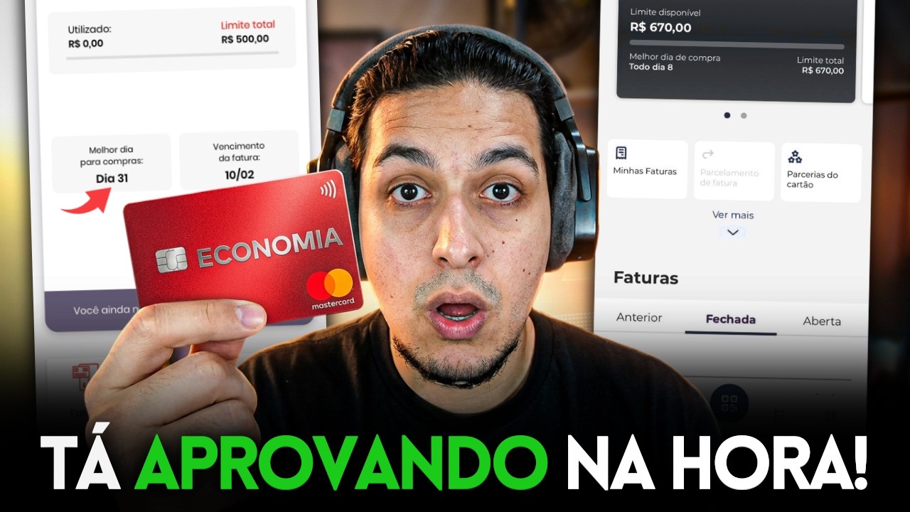 T&aacute; Aprovando Na Hora! Chegou 2 novos cart&otilde;es de Cr&eacute;dito Aprovando Sem Burocracia