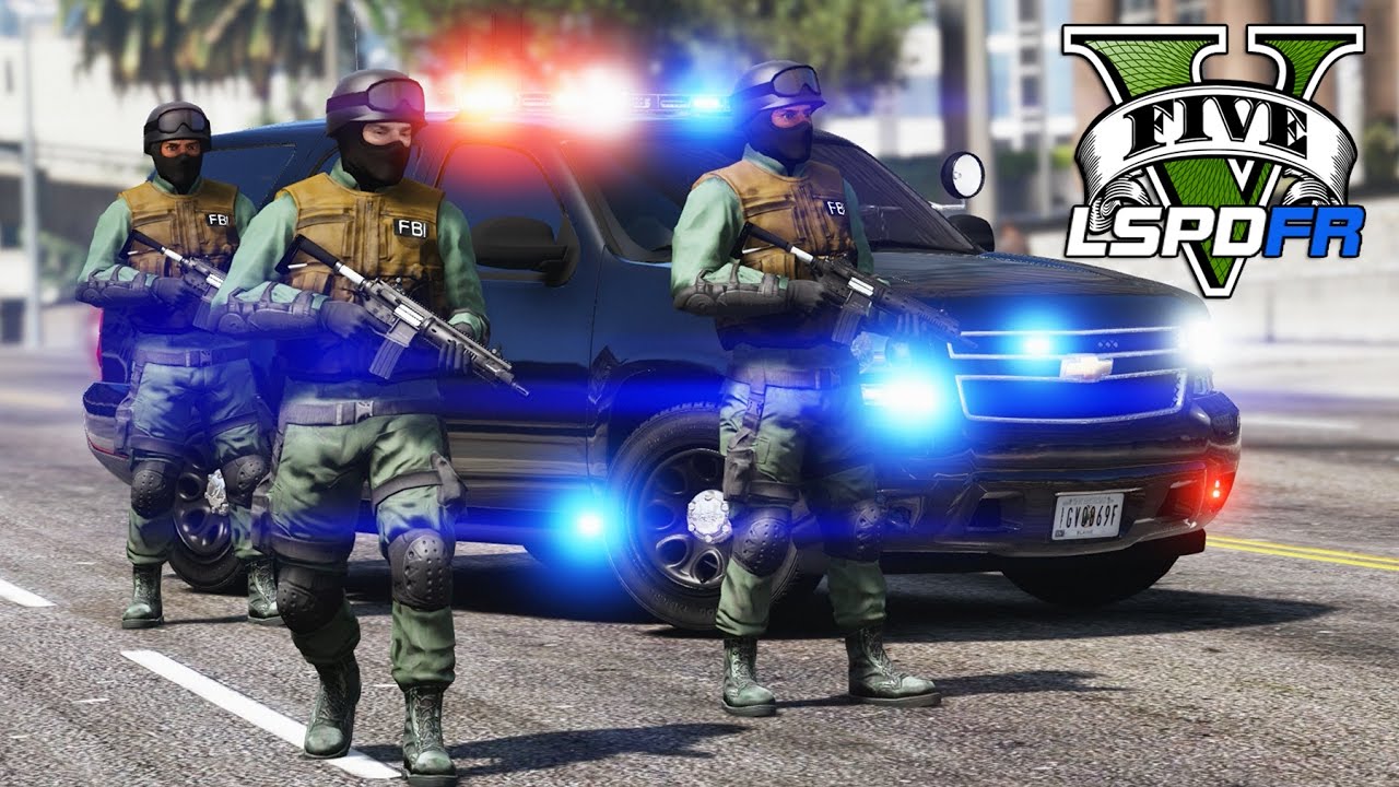 Crazy FBI SWAT Patrol in GTA 5!!