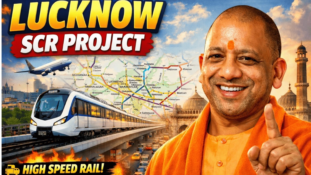 Lucknow SCR: The 27,000 Sq Km Mega Expansion Plan || Hindi Explained