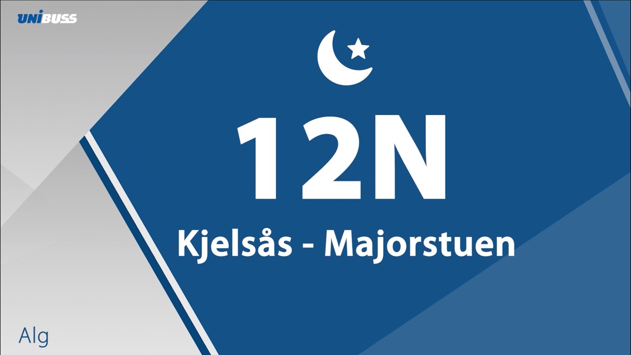 12N Kjelsås - Majorstuen