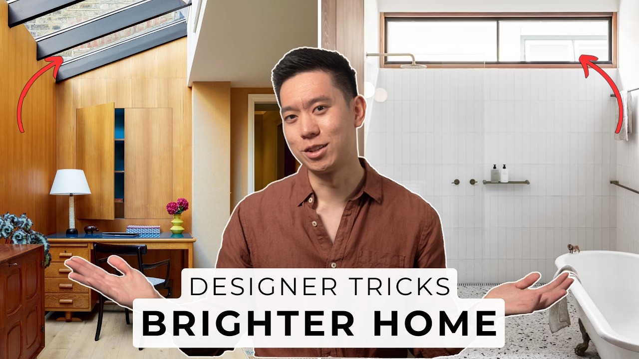 8 Ways To Maximise Light & Brighten A Dark Home