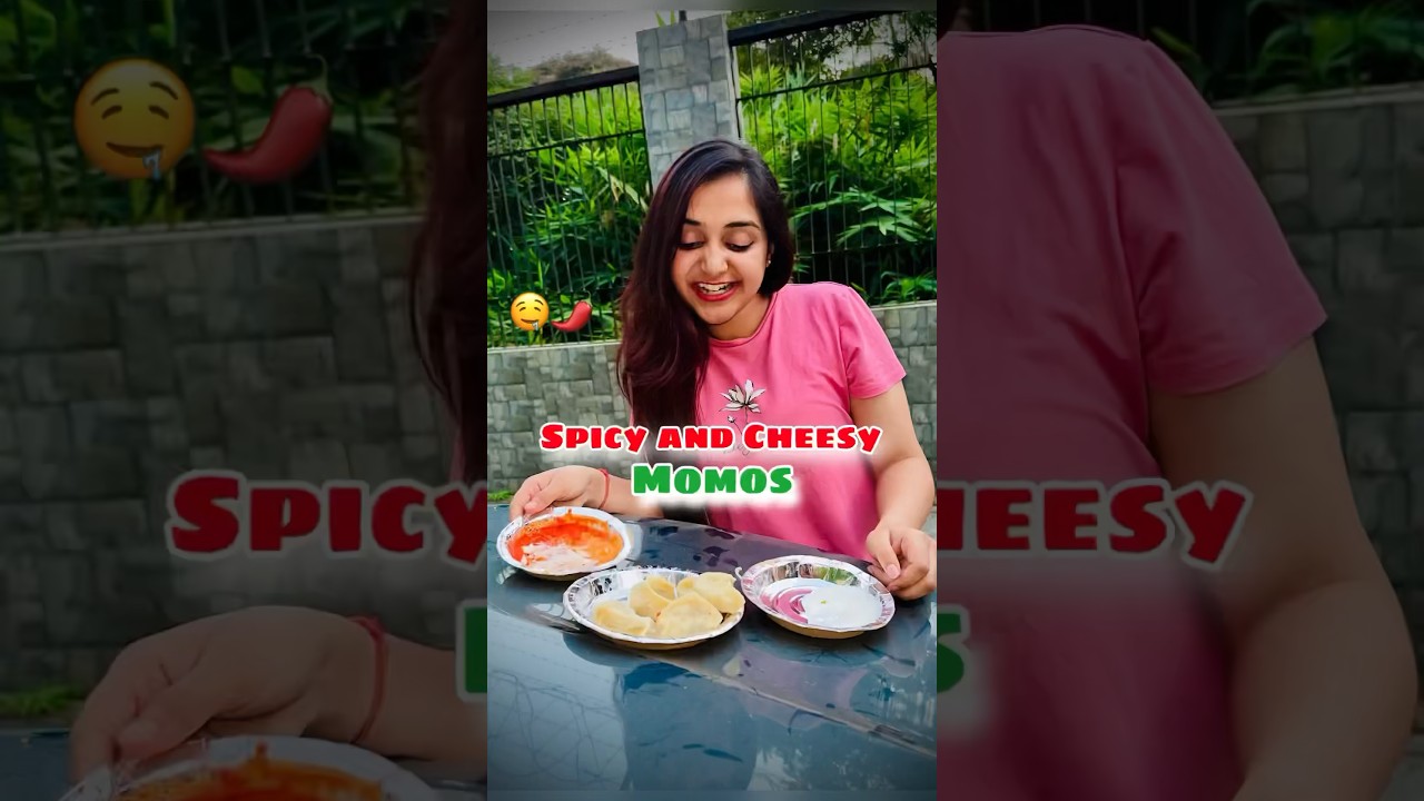 Spicy or mayonnaise Momo Lover&rsquo;s 🤤&hearts;️ #shorts #trendingshorts #foodlover #tasty #viral #meghachaube