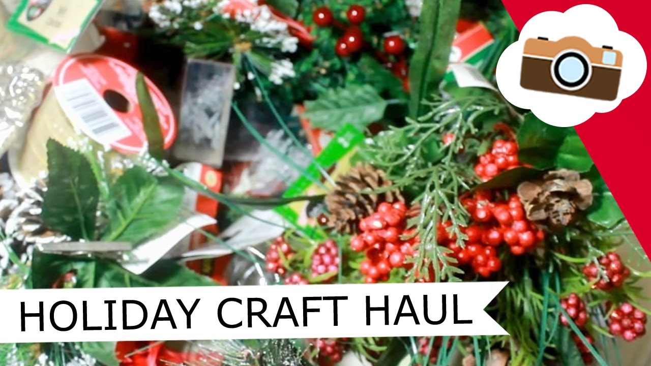 DAY #3 ❄ HOLIDAY CRAFT HAUL! ❄ (12 Days of Christmas)