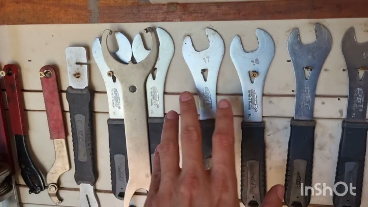 principais ferramentas que utilizo na oficina de bicicletas 