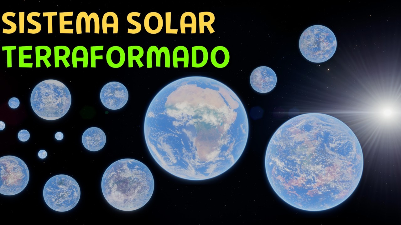 TODO el Sistema Solar Está Terraformado | SpaceEngine