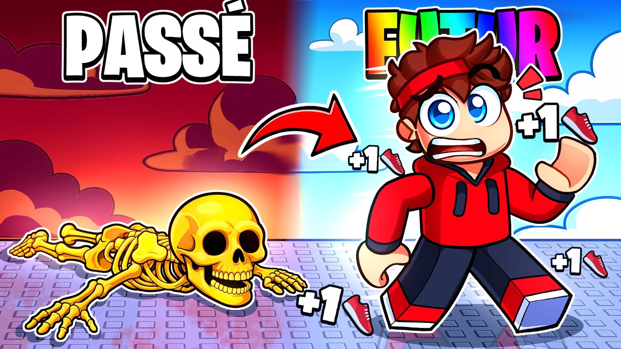 Roblox, mais CHAQUE PAS est une NOUVELLE ÉPOQUE !