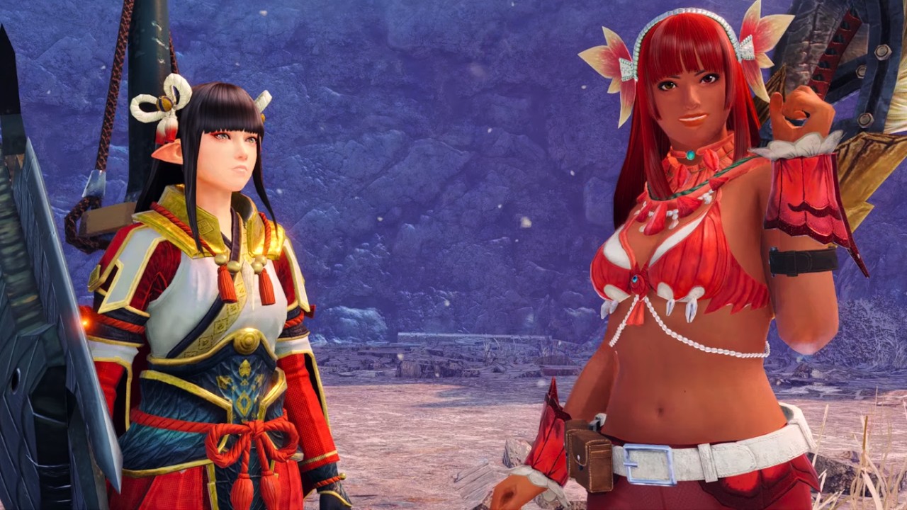 [MONSTER HUNTER RISE] M★4 요새를 휩쓰는 폭군 (몬스터 헌터 라이즈, モンスターハンターライズ)