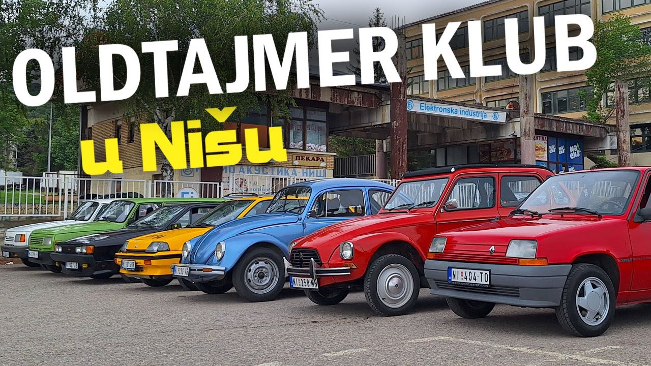 Osnovali smo KLUB OLDTAJMERA - Retromobil Klub Naissus !