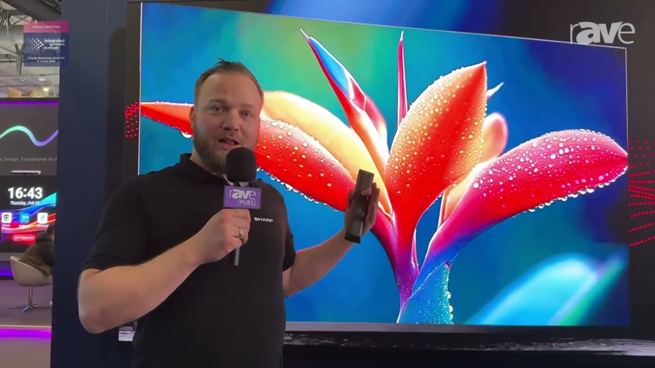 ISE 2026: Sharp Introduces EC-1 All-in-One Flip-Chip COB LED Display