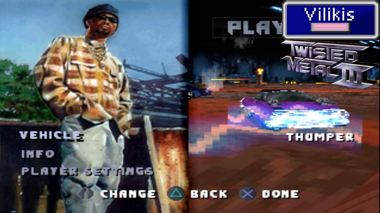 Twisted Metal III - Thumper Tournament
