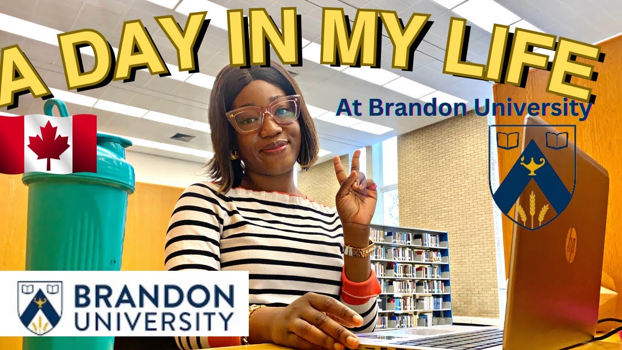 A Day in The Life of an International Student at Brandon University 🇨🇦