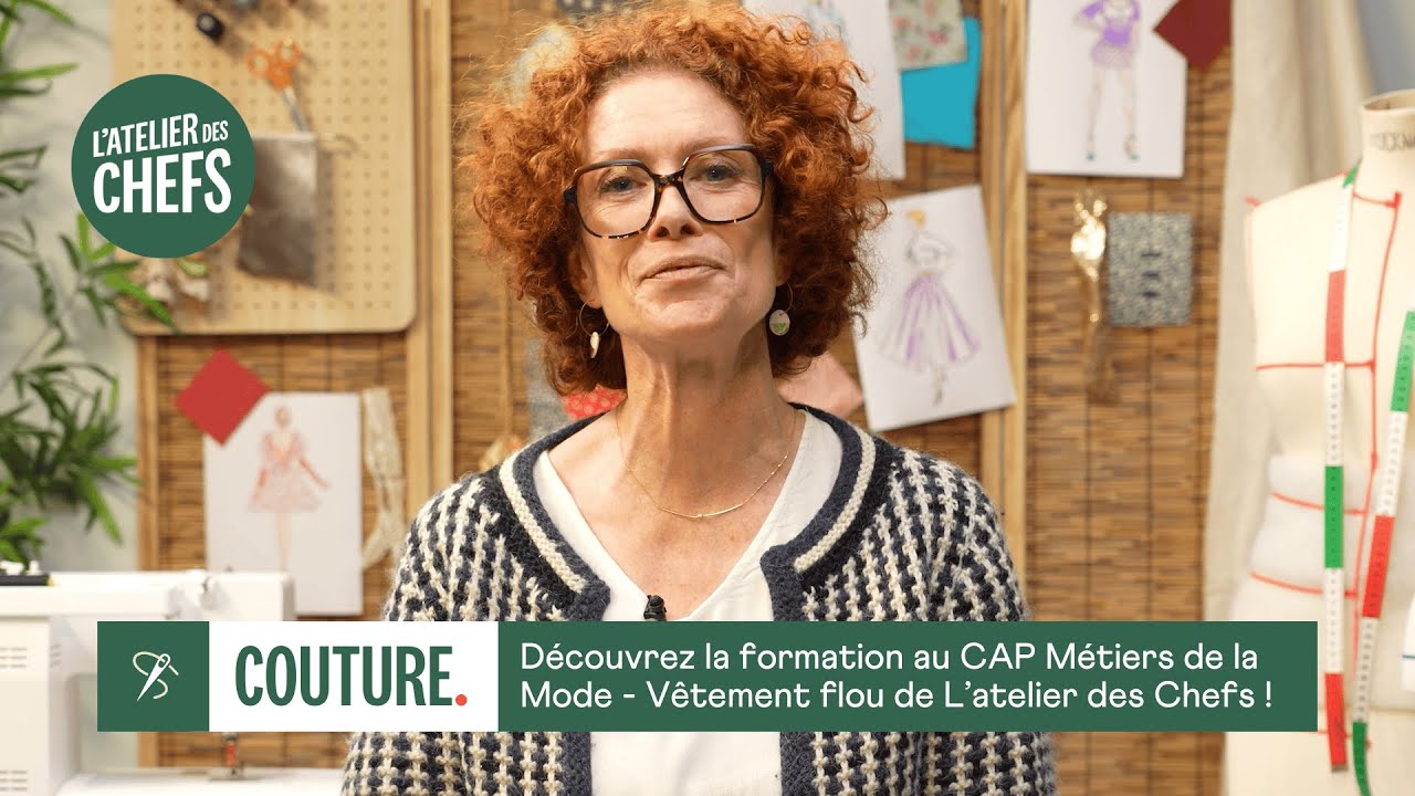 Rencontrez Virginie, notre experte du CAP Couture !