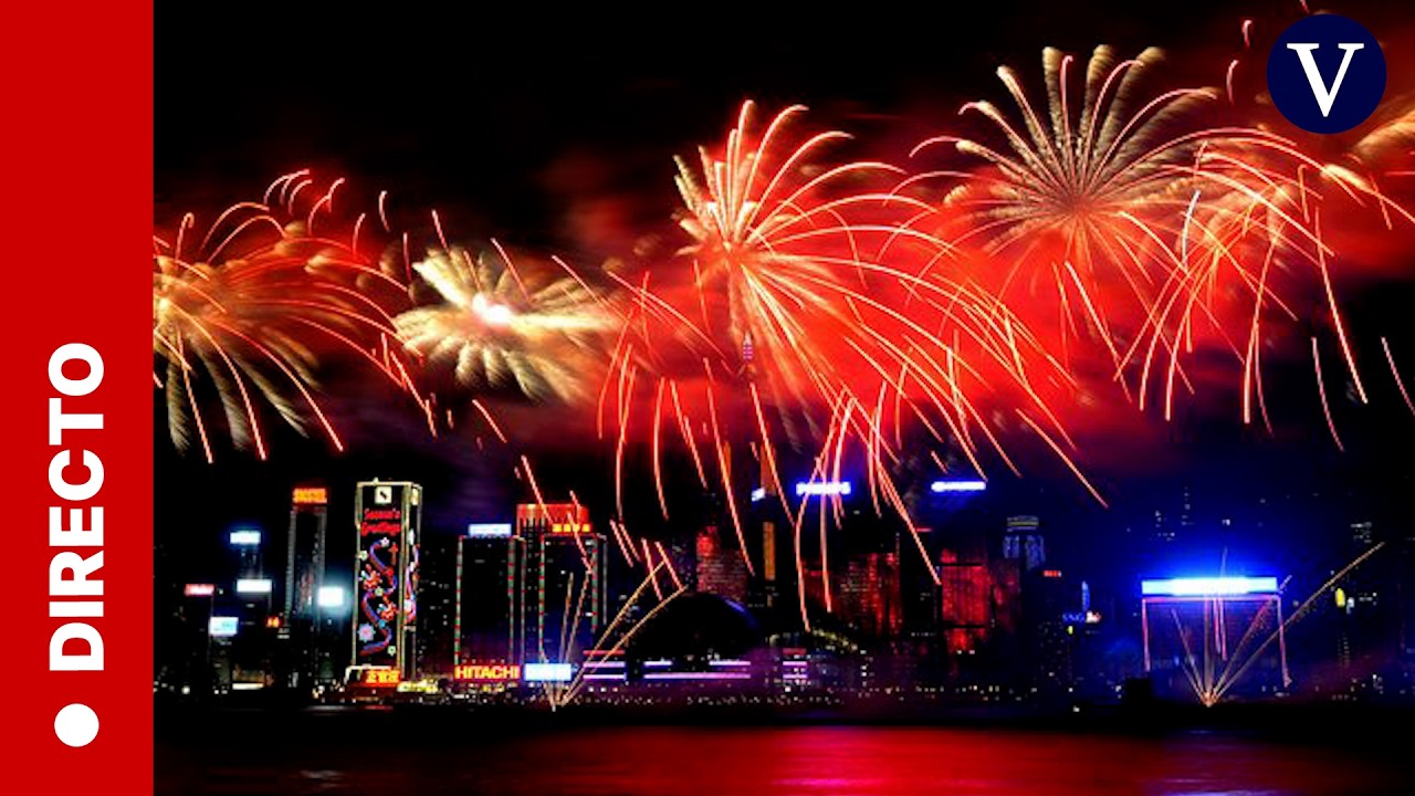 DIRECTO: Hong Kong celebra el Año Nuevo Lunar con fuegos artificiales