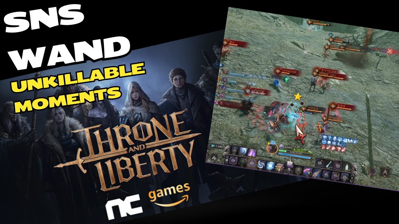 Throne and Liberty KR - TL SNS & WAND( PvP & GvG )
