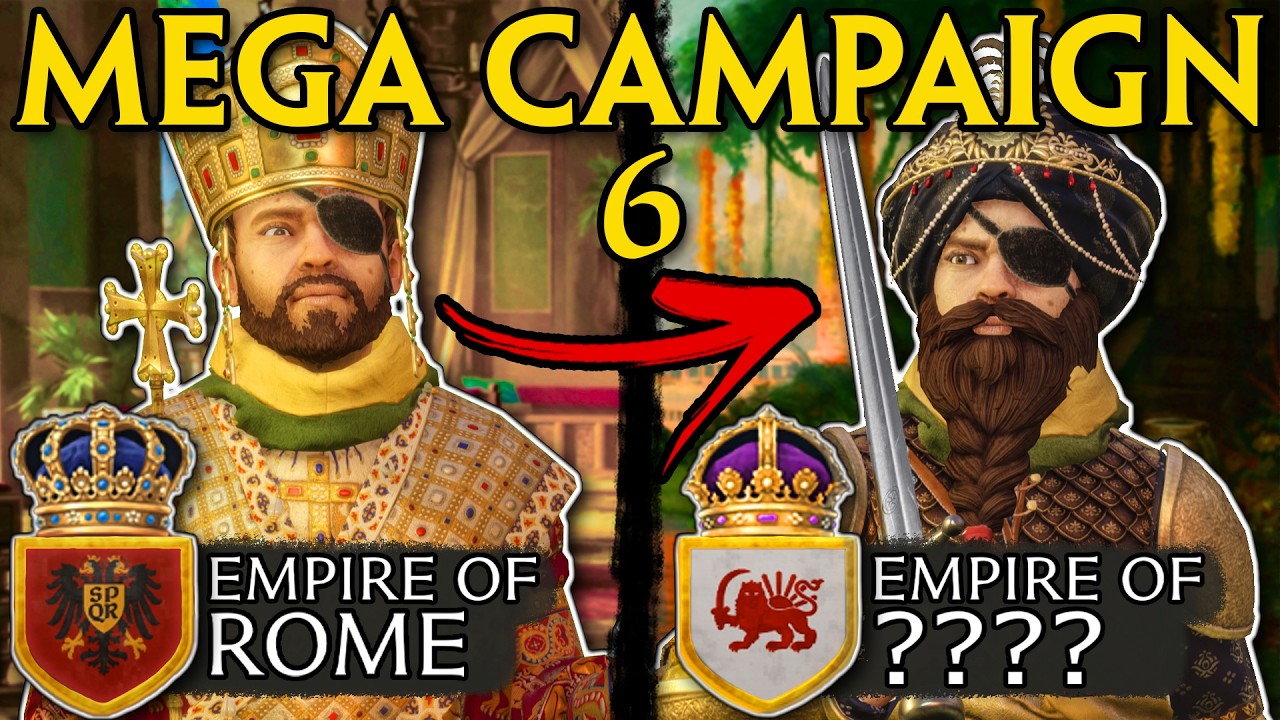 I Left Rome Behind and Conquered INDIA in my CK3 Mega Campaign