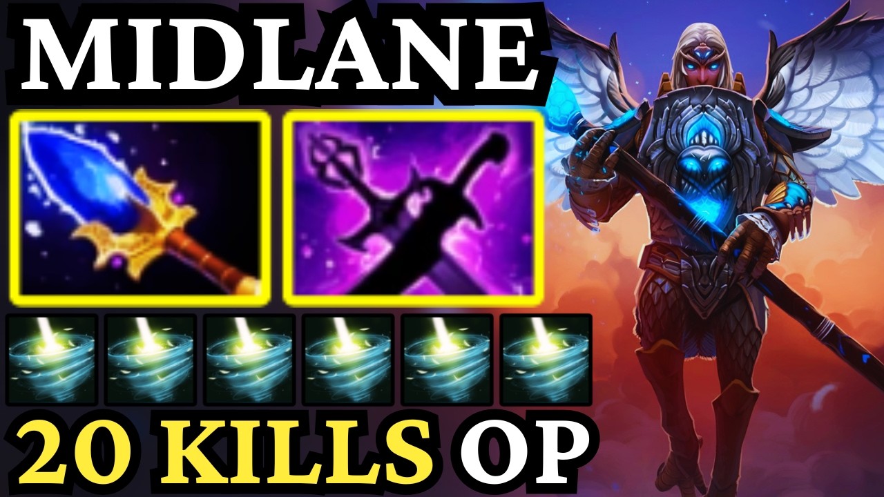 🔥 20 KILLS SKYWRATH MAGE Mid GOD &mdash; Mystic Flare DOMINATION 🔥 Dota 2 Mid