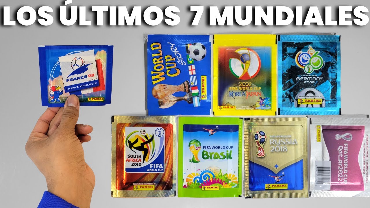 ¿Los 7 MUNDIALES en 1 video? ¡veamos lo que esconde cada sobre!