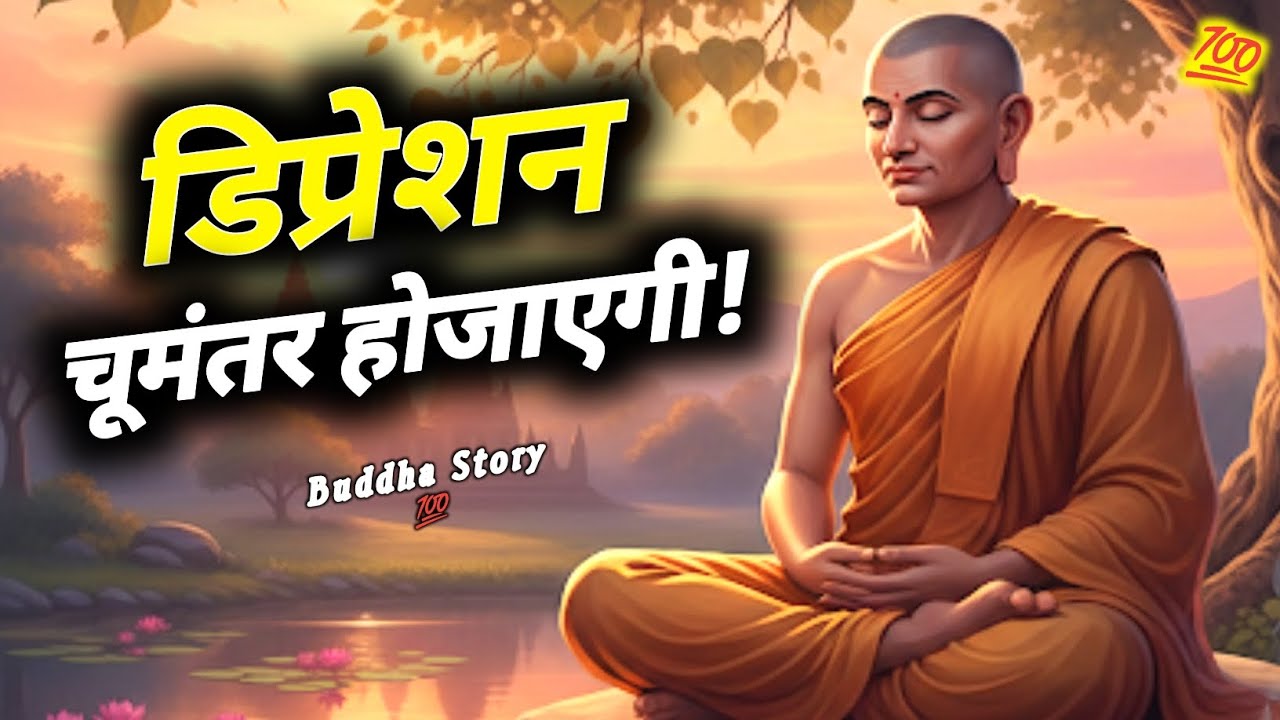 डिप्रेशन कभी नहीं होगी । दुख चिंता कभी नहीं सताएगी । Mahatma Buddh story !