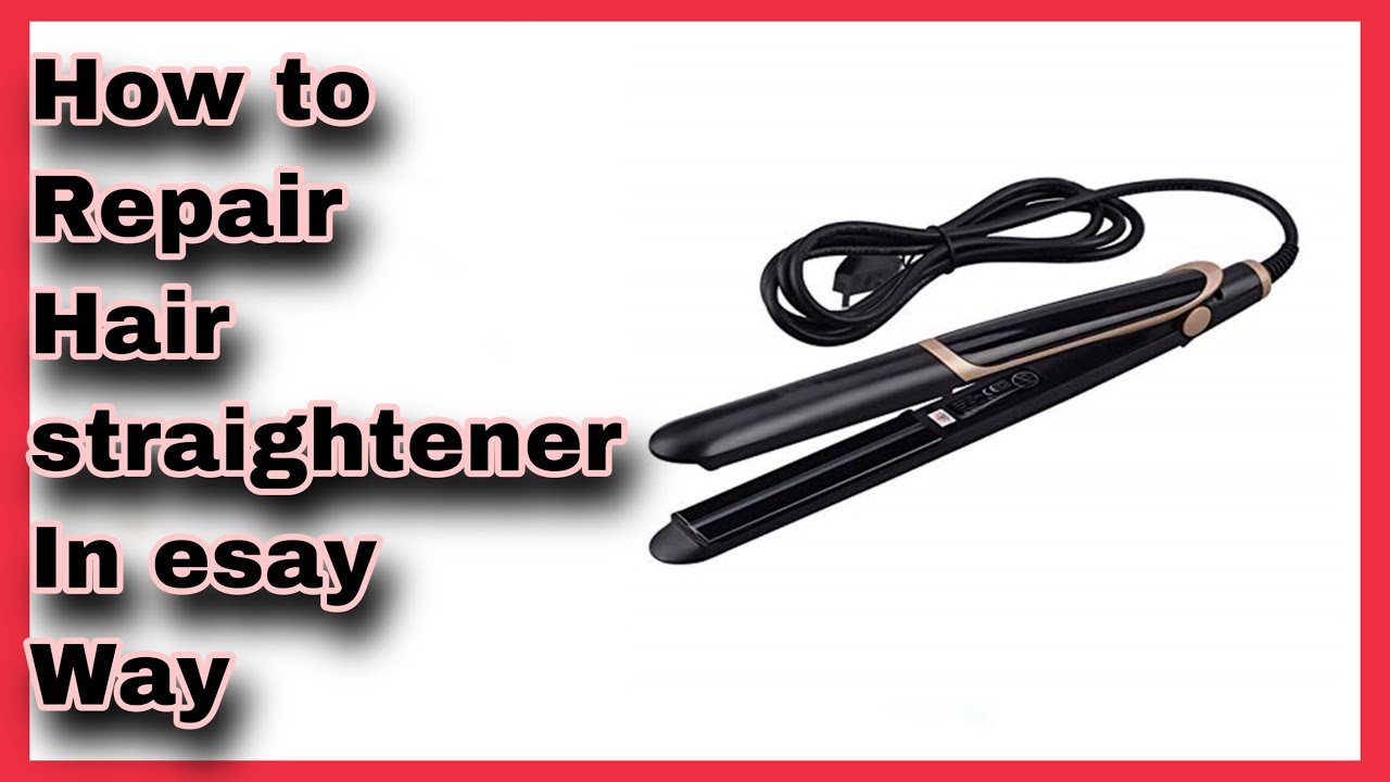 How to repair hair straightener || Home repair electronic