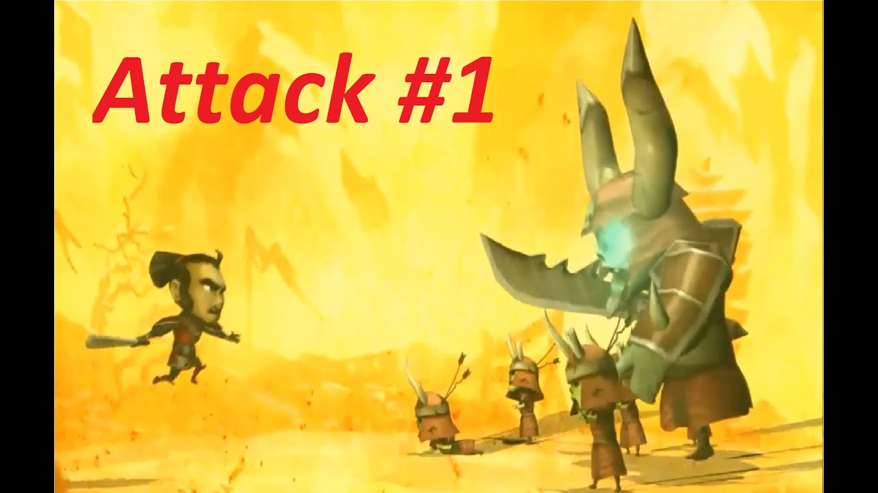 SvZ defense 2 - Multiplay - KUNOICHI vs SAMURAI  - ATTACK #1