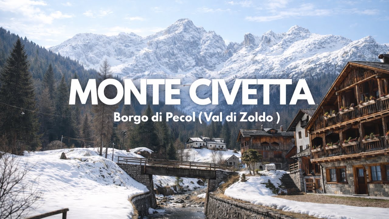 Pecol (Val di Zoldo) | Riprese con Drone nelle Dolomiti del Monte Civetta