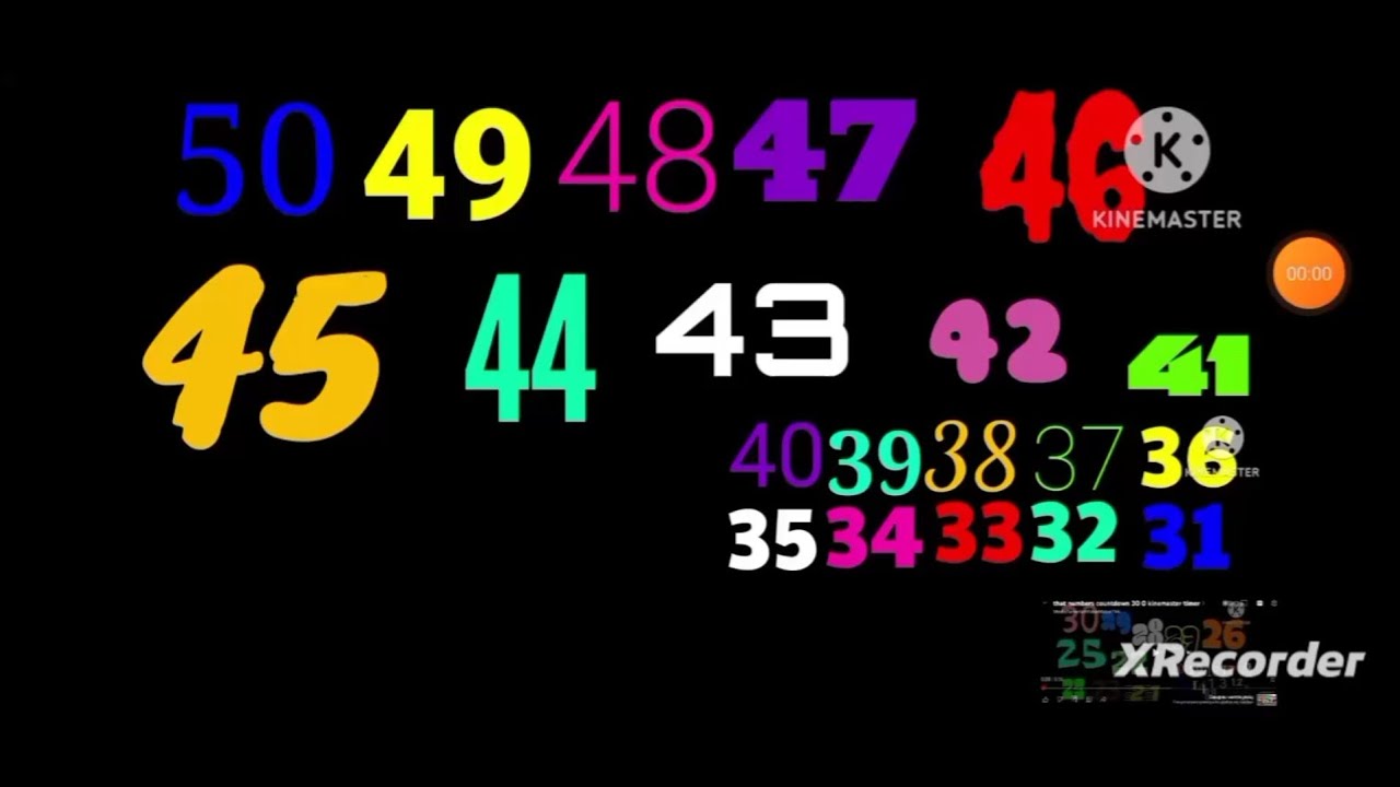 more countdown form 75-0 kinemaster