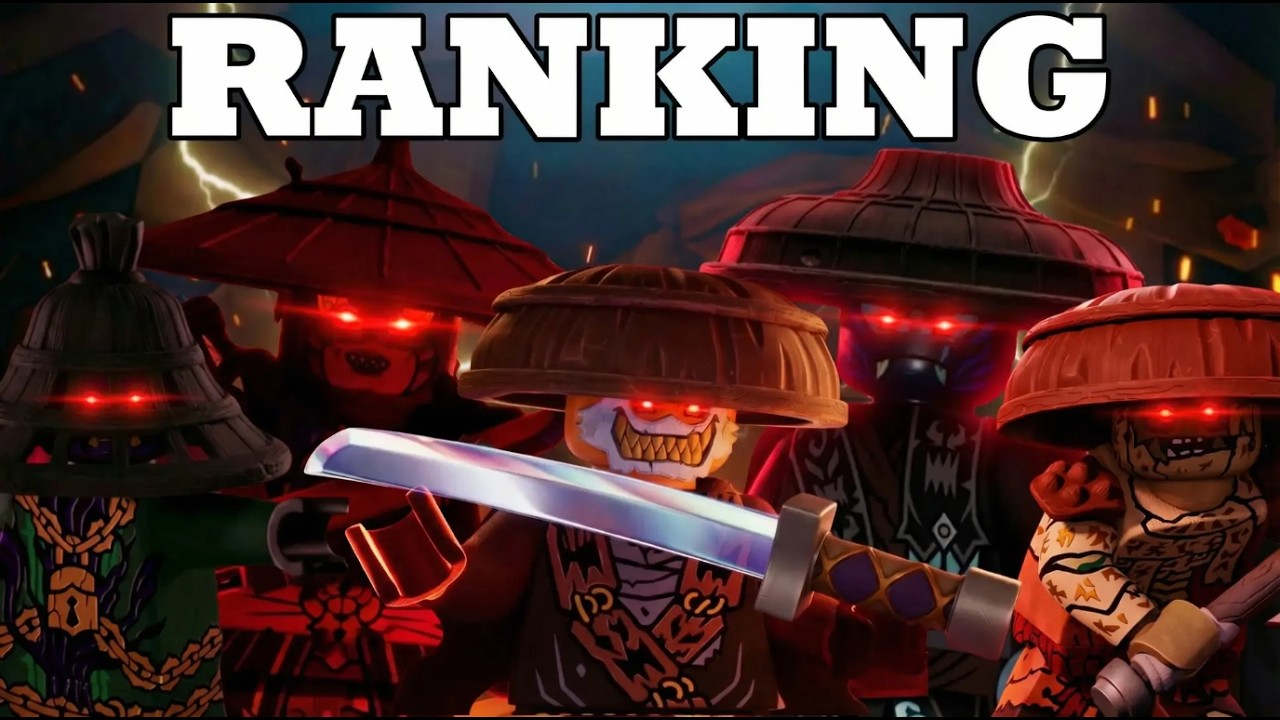 DIE Verbannten FÜNF GERANKED | Lego Ninjago Deutsch