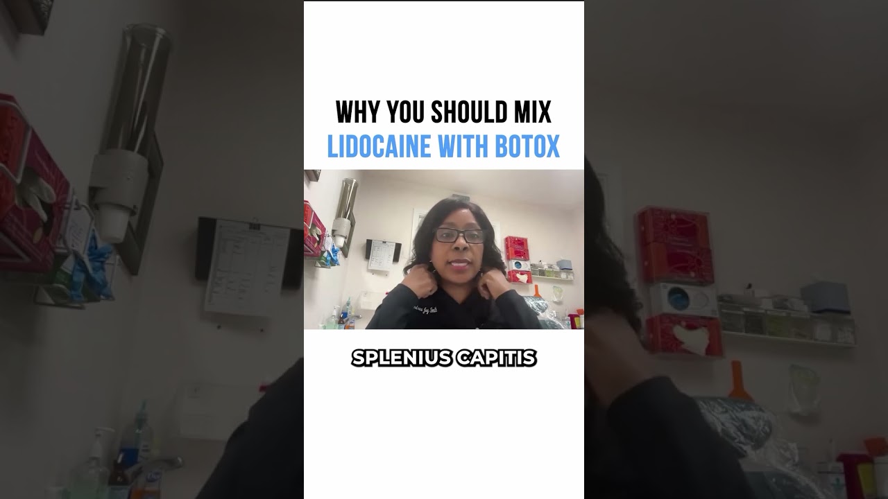 Why You Should Mix Lidocaine With Botox