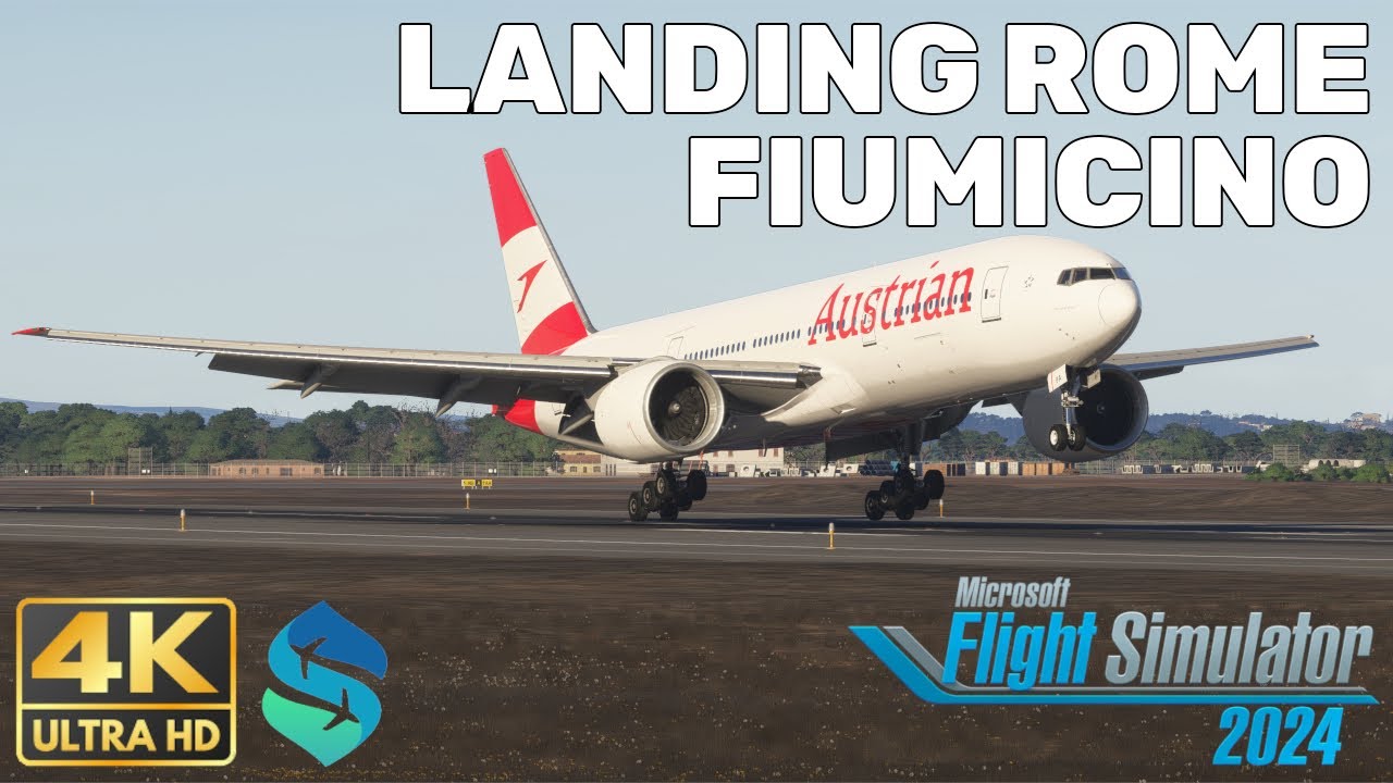 MSFS2024 | ULTRA REALISTIC | FULL ROME ARRIVAL after a MEDICAL EMERGENCY