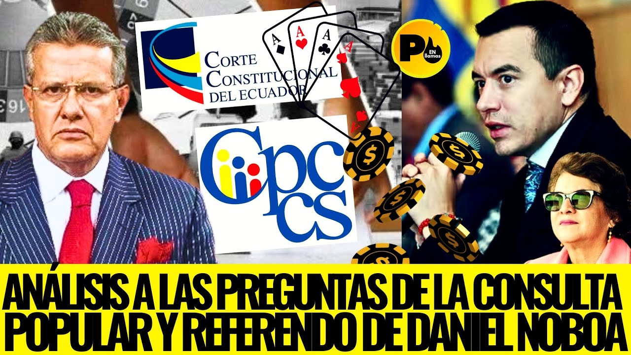 Dr. Augusto Tandazo (Análisis a las preguntas de la #CONSULTAPOPULAR y #REFERENDO de Daniel Noboa)