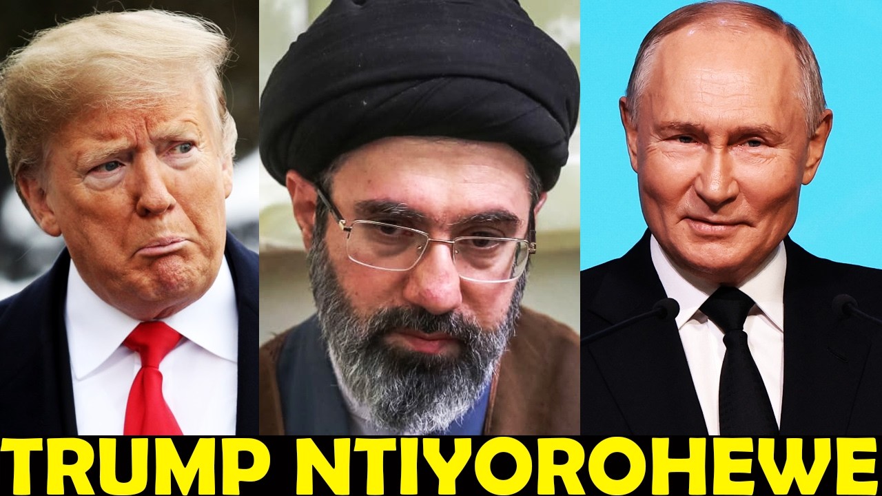 ISMA&Euml;L MWANAFUNZI: TRUMP NTIYOROHEWE | INTWARO ZAHABWAGA UKRAINE ZIGIYE KUJYA IRAN |PUTIN ARI GUSEKA