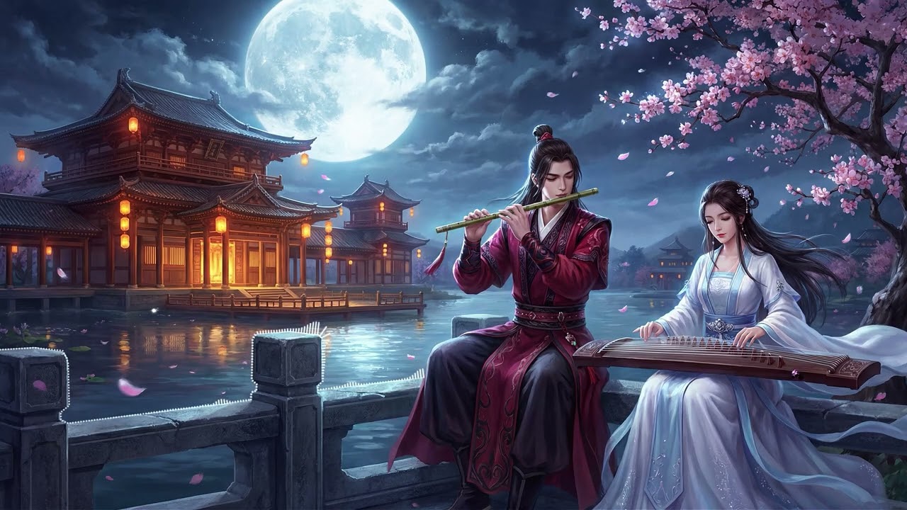 Bamboo flute &Guzheng for Peaceful Mind✨| #deepsleep #relaxingmusic #flutemusic @JadeCalmStudio