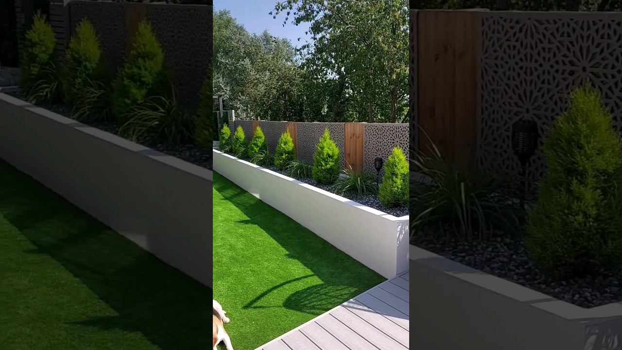 Full garden transformation 🧞&zwj;♂️ Before and after 💚 garden design/garden ideas, backyard makeover
