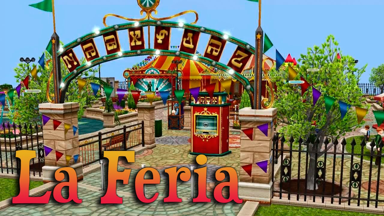 Sims Freeplay || LA FERIA (Recorrido + aficiones)