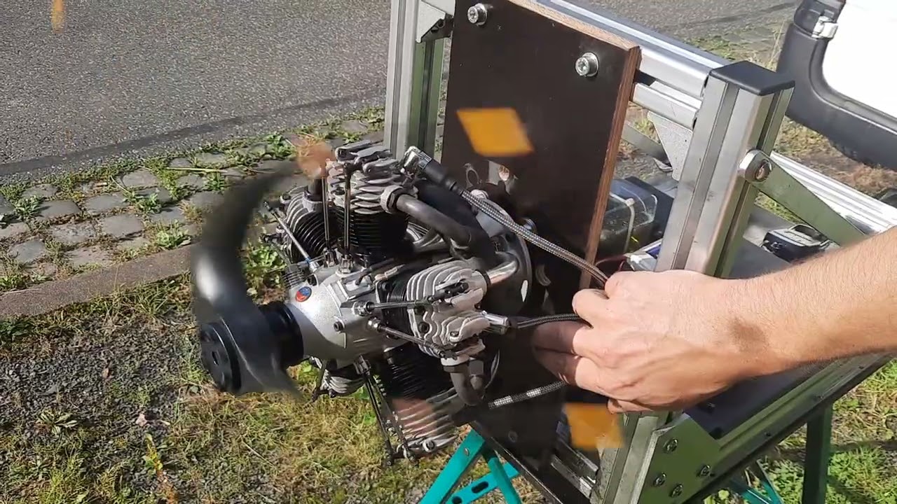 Moki 150 Sternmotor Umbau auf Rainbowtronic Zündung...erste Inbetriebnahme nach 15 Jahren