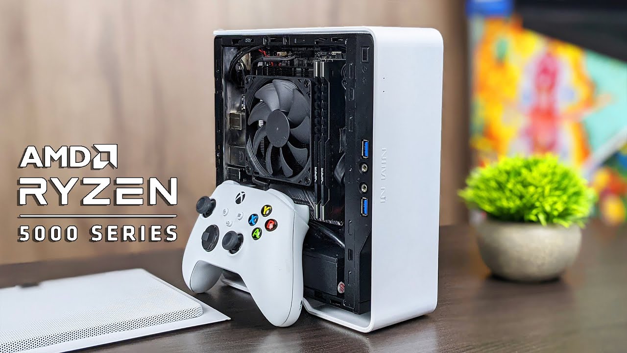 SUPER Small No GPU Needed Gaming / EMU Build RYZEN 5300G