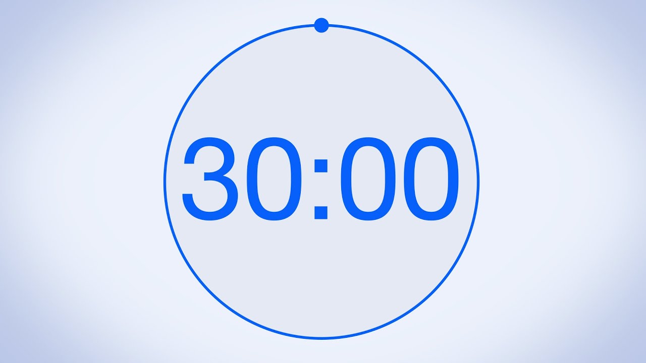 30 Minute Countdown Timer
